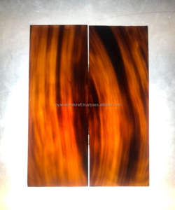 แผ่นเขาควายขัดเงาเป็นมิตรกับสิ่งแวดล้อมงานฝีมือจากธรรมชาติหรูหรางานฝีมือจากอินเดีย - Product Image 1