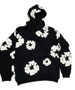 Sweat-shirts à capuche en gros, impression en relief, fermeture éclair pour hommes, sweat-shirt de luxe 500 g/m² - Product Image 1