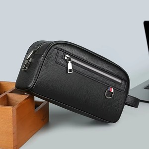 Custom Leather Travel <b>Toiletry</b> <b>Bag</b> <b>Mens</b> Womens Cosmetic Organizer Pouch Portable Shaving Grooming Kit Storage <b>Bag</b> - Product Image 5