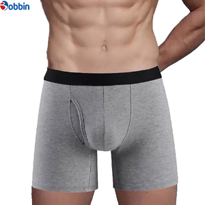 Ropa Interior Masculina de Algodón, Bóxers para Hombre, Cintura con Logotipo Personalizado OEM, Alta Calidad, Suave, Sólido y Transpirable - Product Image 4