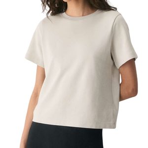 Casual T Shirts Women Slim Fit Tees Short Sleeve Summer Ladies Basic Solid Top OEM ODM Manufacturer Custom Wholesale Bulk - Product Image 1