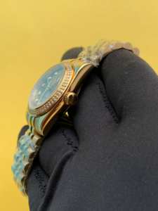 BOJ Plain R.O.L.E.X.54 36mm Gold Tone Stainless Steel Mechanical Automatic Analog <b>Wrist</b> <b>Watch</b> <b>For</b> <b>Women</b> At Low Price Hot Sale - Product Image 3