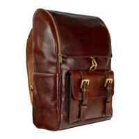 Sac à dos pour ordinateur portable en cuir imperméable, vente chaude, sac à dos en cuir véritable décontracté, multifonctionnel