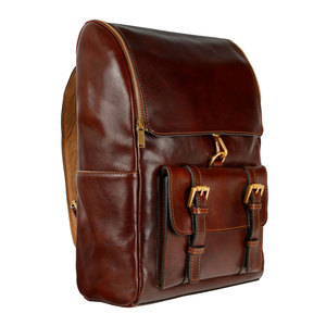 Hot Sale Waterproof <b>Leather</b> <b>Laptop</b> <b>Backpack</b> Casual Genuine <b>Leather</b> Made Multifunctional <b>Leather</b> <b>Backpack</b> - Product Image 4