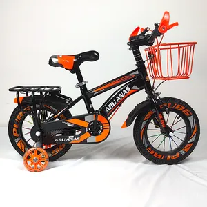 Bicicleta de fábrica para niños bicicleta de entrenamiento de ejercicio de rueda integrada bicicleta para niños fabricada por caucho de acero de cartón chino 1,2