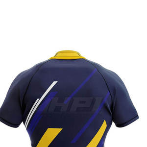 Camiseta de Rugby Personalizada para Hombre, Uniforme de Equipo Transpirable de Poliéster, Camiseta de Rugby al por Mayor con Diseño Personalizado, Uniforme Deportivo Sublimado - Product Image 4
