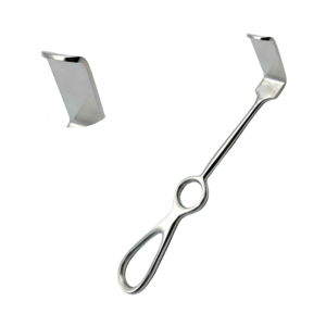 Rétracteur Hohmann manuel, instrument chirurgical orthopédique de qualité médicale, en acier inoxydable résistant à la corrosion, pour rétraction osseuse et tissulaire - Product Image 1