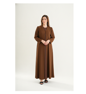 Producto Recomendado: Abaya Musulmana de Manga Larga para Mujer, Diseño 2026, Fabricante Mayorista - Product Image 1