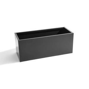 Jardinière rectangulaire pour extérieur, conteneur de jardin, style moderne minimaliste pour fleurs et plantes vertes - Product Image 4