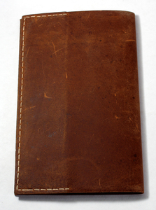 Carnet en cuir fait main, carnet de notes relié en cuir, étui pour carnet de notes pour homme, journal en cuir véritable - Product Image 4