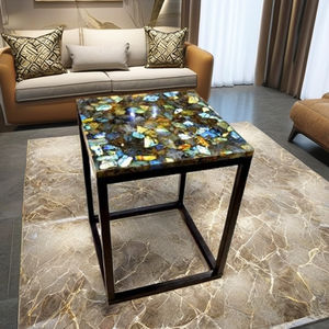 หินธรรมชาติ ลาบราดอไรต์หลากสี คริสตัลเจียระไน สำหรับตกแต่ง โต๊ะ เก้าอี้ หรือเฟอร์นิเจอร์ ขายส่ง - Product Image 1