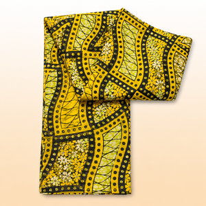 Tela de Algodón con Estampado Africano de Alta Calidad, Textil Ankara, Tela con Estampado Batik, Transpirable, Ecológica, para Bolsos Artesanales de Mujer y Hombre - Product Image 1