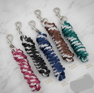 Cuerda de Nylon de Dos Tonos Personalizada para Caballos con Gancho de Seguridad de Latón Resistente - Product Image 3