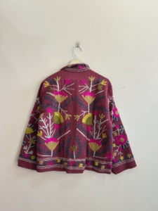 Lot en gros de vestes brodées Suzani en coton TNT, veste ethnique traditionnelle indienne - Product Image 6