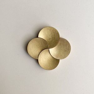 Sous-verre décoratif de luxe fait main, article cadeau, style rustique et vintage pour l'aménagement intérieur, pour une mise en scène de table haut de gamme - Product Image 1