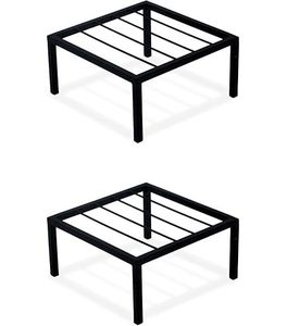 Sustainable Metal <b>Plant</b> <b>Stand</b> Round Planter Riser Iron Flower Pot Holder Indoor Outdoor - Product Image 6