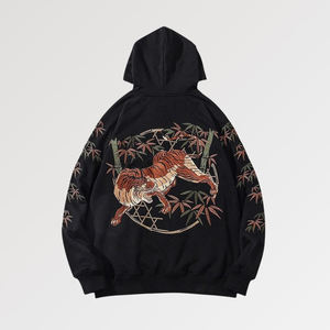 Sweat à capuche brodé Nouvelle Collection Décontractée Moderne Broderie Haut de gamme Exportation directe usine - Product Image 1