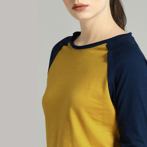 เสื้อยืดแขนยาวผู้หญิงสีพื้นคุณภาพสูง ดีไซน์ทันสมัย รับสกรีนโลโก้ แห้งเร็ว ระบายอากาศได้ดี ผลิตจากโพลีเอสเตอร์/คอตตอน - Product Image 3