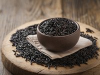 Riz Noir Bio Premium 2026 – Riche en Nutriments, Grain Entier Non Poli, Sans OGM, Aliment Sain – Fournisseur en Gros pour Acheteurs en Vrac, Séché