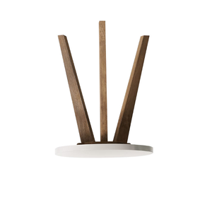 Mesa de centro de madera de teca con un diseño minimalista y sencillo, adecuada para uso en interiores o terrazas, tamaño personalizable. - Product Image 5