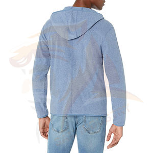 Nouveaux arrivages : sweats à capuche zippés en polaire, design personnalisé, style streetwear, coupe classique, pour hommes. - Product Image 2