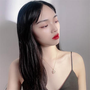 Collier en or plaqué 14 carats pour femmes AMBER JEWELS avec accent de diamant cultivé en laboratoire, style classique, à porter tous les jours, certifié IGI - Product Image 3