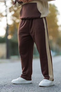 Ensemble de survêtement de fitness pour hommes avec logo personnalisé, vêtements de sport OEM, vente en gros, respirant, écologique, design 2-en-1, hiver - Product Image 4