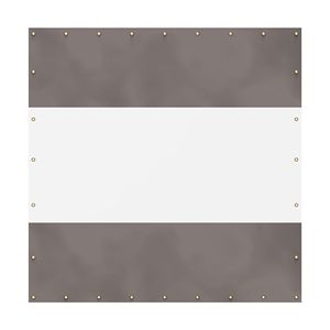 Rideau de protection extérieur robuste de 18 oz, en PVC transparent, résistant aux intempéries et indéchirable, pour patios et tonnelles - Product Image 2