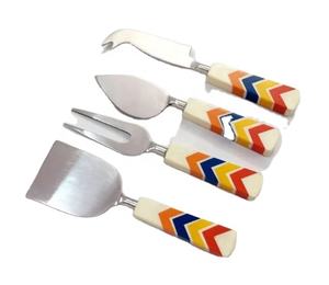 Multi-Color Resin Handle Stainless Steel Serving Spoon Kitchen <b>Gadgets</b> Set <b>Home</b> Accessories Flatware Dinnerware Salad Tools - Product Image 1