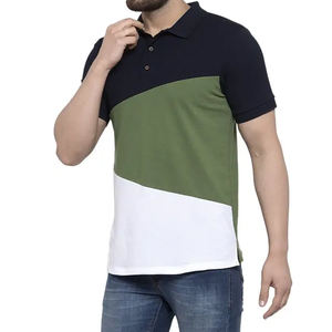 Camiseta Polo para Hombre con Logotipo Bordado Personalizado a Bajo Precio, Nueva Llegada, Camisetas Polo de Color Sólido para Hombre Adulto - Product Image 3