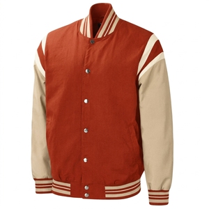 Veste Bomber Unisexe Personnalisée par le Fabricant, Style Color Block, avec Patch Brodé en Chenille, Uniforme de Baseball, Vente en Gros - Product Image 5
