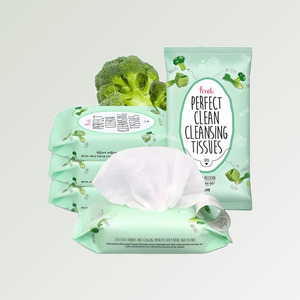 Lingettes nettoyantes quotidiennes Prreti Perfect Clean pour le visage, fabriquées en Corée, 2 pièces. - Product Image 6