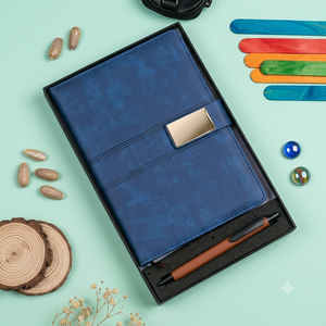 Aurelux PU Leather Case Bound <b>A5</b> Multicolor Premium Diary <b>Notebook</b> Executive Journal Office Writing Organizer Custom Logo - Product Image 5