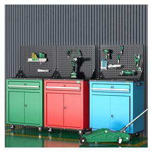 Meitong <span class=keywords><strong>Oem</strong></span> Rode Gereedschapsopbergwagen Met 6 Lades En Kast Met Gereedschap Voor Aanpasbare Afmetingen Voor Autoreparatie - Product Image 3