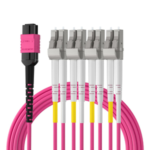 MTP/MPO Glasfaser-Patchkabel |   8/12/24-adriges Hochgeschwindigkeits-Jumper-Kabel |   OM3/OM4/OS2 |   FTTH- und Rechenzentrum-Netzwerklösung - Product Image 6