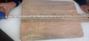 Tablas de cortar de madera dura de mango de Acacia para cortar verduras y carne - Product Image 4