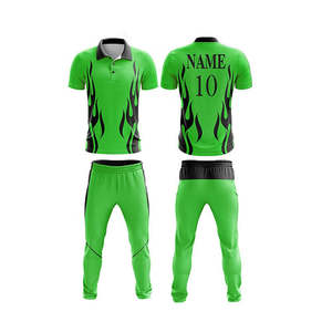 Pantalon de cricket personnalisé, uniforme avec impression par sublimation, 100% polyester respirant, vêtements de sport courts de haute qualité - Product Image 2