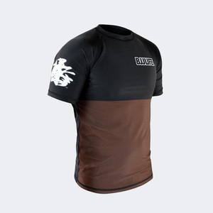 เสื้อรัดรูปป้องกันแสงแดดสำหรับผู้ชาย ผลิตจากผ้าสแปนเด็กซ์/ไนลอน 180 กรัม เป็นมิตรต่อสิ่งแวดล้อม พร้อมเสื้อกั๊กป้องกันแสงแดด และเสื้อรัดรูปที่ดีที่สุด - Product Image 2