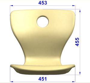 Accesorios para sillas de aula para adultos, de hierro, para escuela - Product Image 2