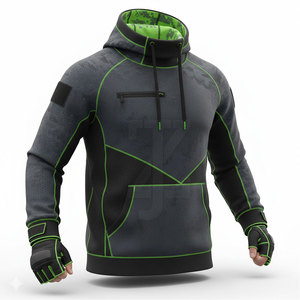 Sweat-shirt de combat durable, chaud et doux au toucher, idéal pour la boxe, le MMA, la gym, l'entraînement, la course à pied et le quotidien. - Product Image 2