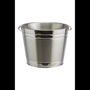 Bac à glace en métal martelé, grand seau à champagne, refroidisseur de boissons avec poignées pour les fêtes, les bars et les restaurants - Product Image 1