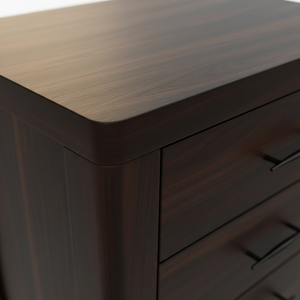 โต๊ะกาแฟสไตล์โมเดิร์น 3 ลิ้นชัก ไม้เอคาเซีย MDF ปิดผิววีเนียร์เอคาเซีย ยี่ห้อ KP รับประกัน 1 ปี-เฟอร์นิเจอร์ห้องนั่งเล่น โต๊ะข้าง/โต๊ะหัวเตียง - Product Image 3