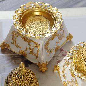 Quemador de incienso de resina de escritorio con textura de corteza, estilo árabe creativo, para aromaterapia de Oriente Medio, ideal para otoño - Product Image 5