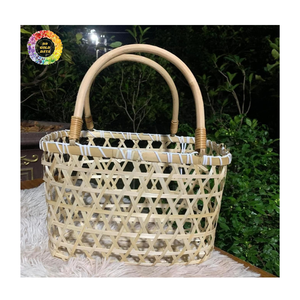 Boîte à rideaux en bambou faite à la main, tissée naturellement, pour le rangement et l'emballage de cadeaux, de thé, de souvenirs, de bijoux et de décoration intérieure - Product Image 5