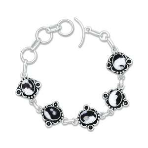 Nuevas Pulseras Boho de Turquesa Buffalo a la Moda, Hechas a Mano, Plateadas en Plata, Joyería Fina de Moda India, Tamaño Ajustable, Regalo - Product Image 3