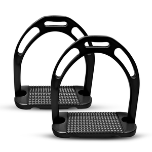 Estribos para Caballos, Estribos Ecuestres, Estribos de Seguridad de Acero Inoxidable, Antideslizantes, Ligeros, Ajustables y Anchos - Product Image 4