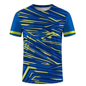 เสื้อยืดวิ่งแบบโอเวอร์ไซส์สำหรับทุกเพศ ผลิตตามสั่ง OEM ผ้าโพลีเอสเตอร์ 100% แห้งเร็ว พิมพ์ลายแบบซับลิเมชั่นทั้งตัว - Product Image 1