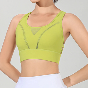 Ropa Deportiva de Gimnasio con Diseño Personalizado, Cómoda y Ligera, Sujetador Deportivo con Cuello en U, Antideslizante, con Tirantes Cruzados y Alta Elasticidad - Product Image 5