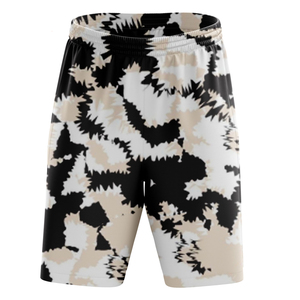 กางเกงขาสั้นสำหรับเล่นกีฬาและว่ายน้ำ ลายพิมพ์ กางเกงกีฬาแห้งเร็ว กางเกงออกกำลังกาย เอวยางยืด กางเกงลำลองสำหรับฟิตเนสและวิ่ง รับทำโลโก้ตามสั่ง OEM - Product Image 3