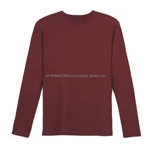 New <b>Men</b> <b>tshirt</b> Casual T Shirt <b>Long</b> sleeved plain <b>long</b> sleeve t shirtStock - Product Image 2